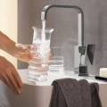 Смеситель для раковины Hansgrohe Metropol 230 c push-open клапаном 32511000 хром
