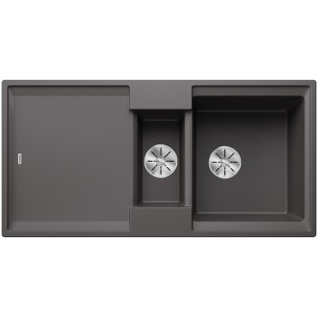 Кухонная мойка BLANCO ADIRA 6S SILG Rock Grey M.AF SILGRANIT™, Stone Grey 527603