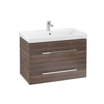 Vannas istabas skapītis Villeroy & Boch Avento 78x51x45cm, 2 atvilktnes (bez izlietnes) Arizonas ozols A89100VH