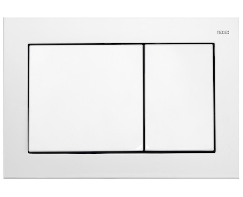 Tualetes poda komplekts Rāmis Tece ar podu S-Line Pro, SoftClose vāku un Baltu pogu KMPLSIKOTS