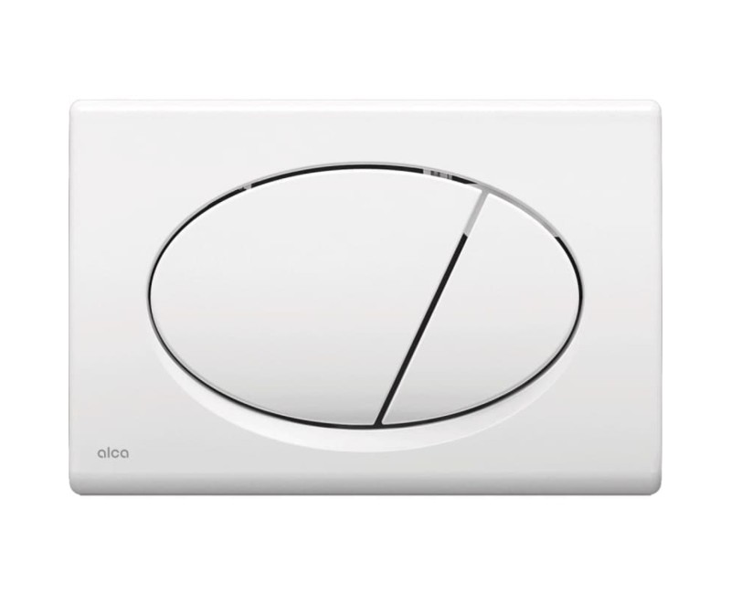 Tualetes poda komplekts Rāmis Alca ar podu S-Line Pro Rimless, vāku un Baltu pogu SIKOASP1