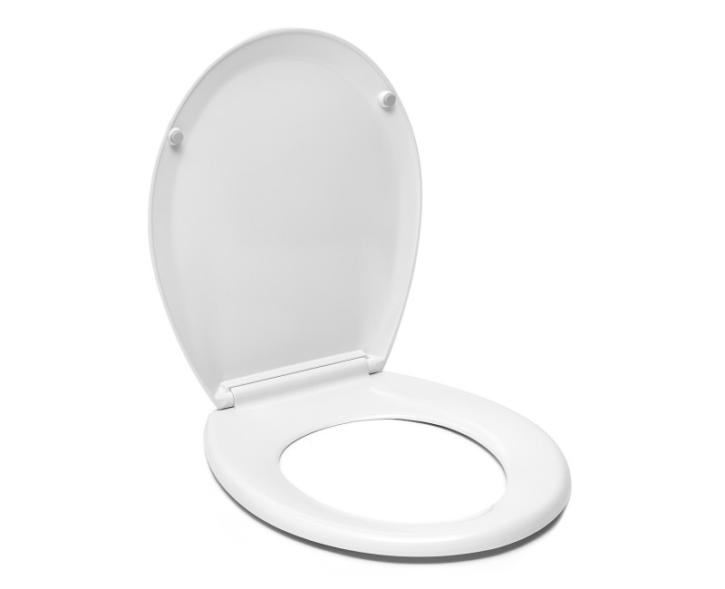 Tualetes poda komplekts Rāmis Alca ar podu S-Line Pro Rimless, vāku un Baltu pogu SIKOASP4