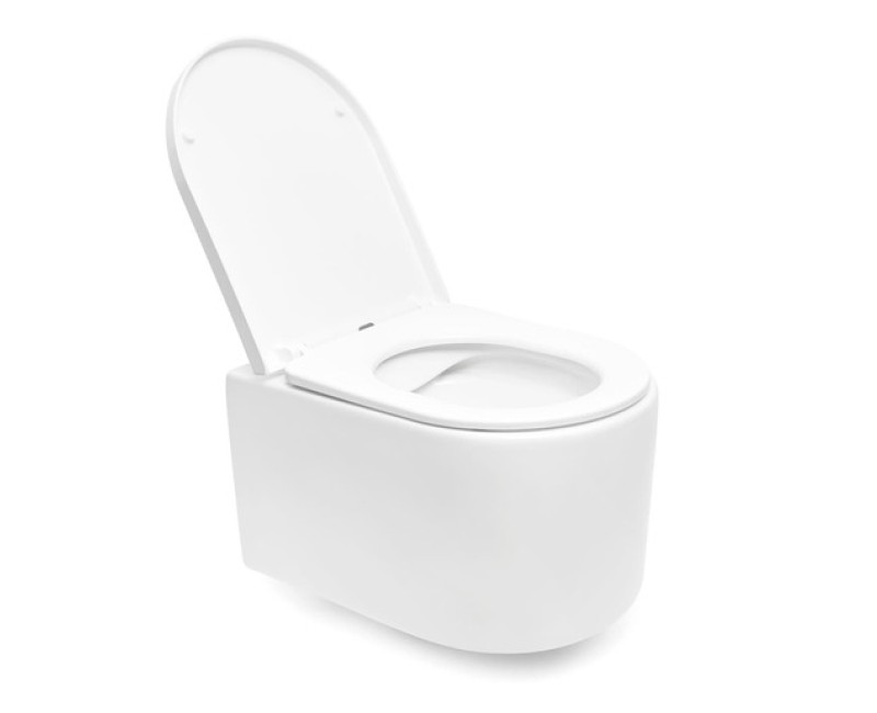 Tualetes poda komplekts Rāmis Jika ar podu Sat, SoftClose vāku un Hromētu pogu SIKOJSREX72