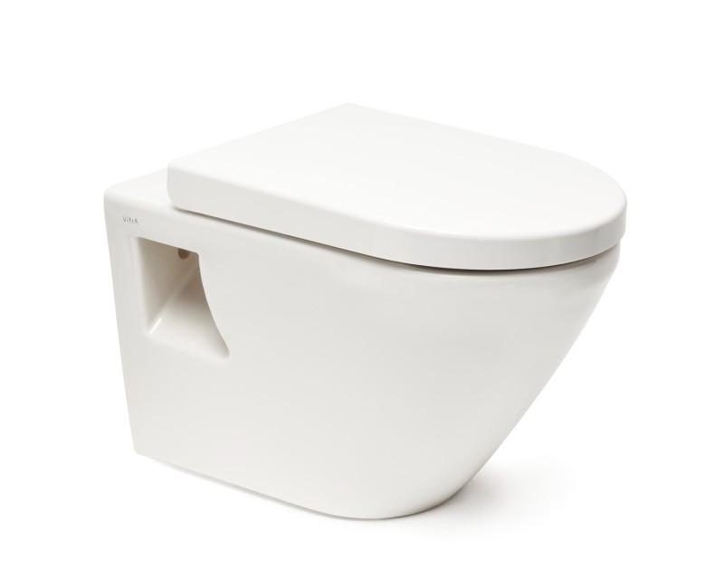 Tualetes poda komplekts Rāmis Tece ar podu Vitra Integra, vāku un Baltu pogu SIKOTSV0