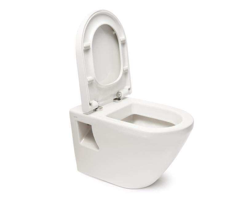 Tualetes poda komplekts Rāmis Tece ar podu Vitra Integra, vāku un Baltu pogu SIKOTSV0