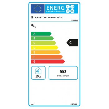 Водонагреватель Ariston |Andris RS 30 L над раковиной 11074