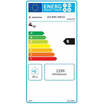 Elektriskais Ūdens Sildītājs (Boilers) Ariston VELIS WIFI 100 vertikāls 110109