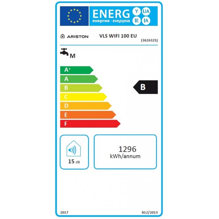 Elektriskais Ūdens Sildītājs (Boilers) Ariston VELIS WIFI 100 vertikāls 110109 Elektriskais Ūdens Sildītājs (Boilers) Ariston VELIS WIFI 100 vertikāls 110109
