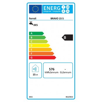 Ferroli BRAVO Elektriskais ūdens sildītājs 15 L, zem izlietnes