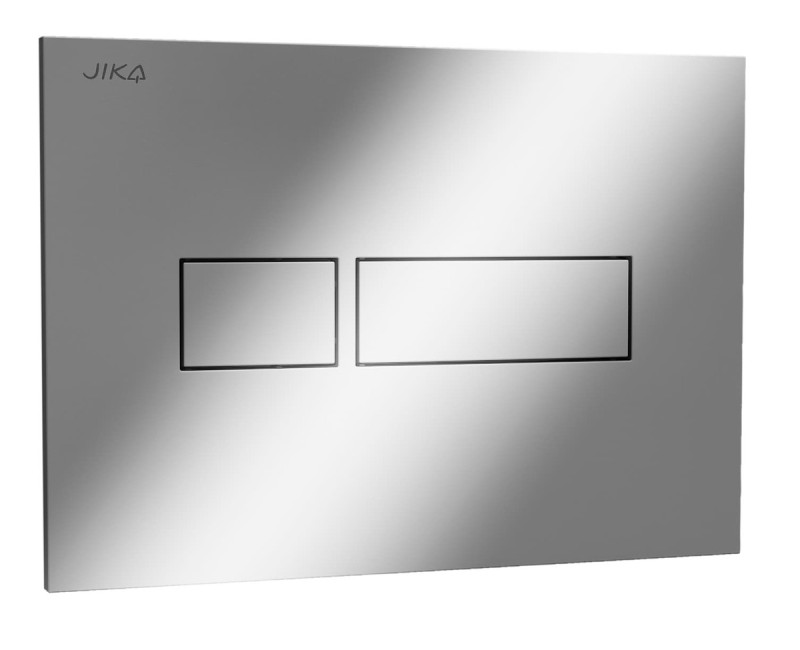 Комплект унитаза, рама Jika с унитазом Fayans Neo Rimless, крышкой и хромированной кнопкой. SIKOJSJ2