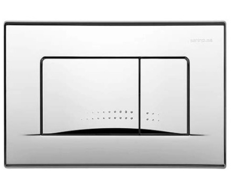 Tualetes poda Komplekts Sanindusa Sanfix rāmis ar Cetus 48 Rimfree Baltu podu ar vāku SoftClose un Hromētu pogu