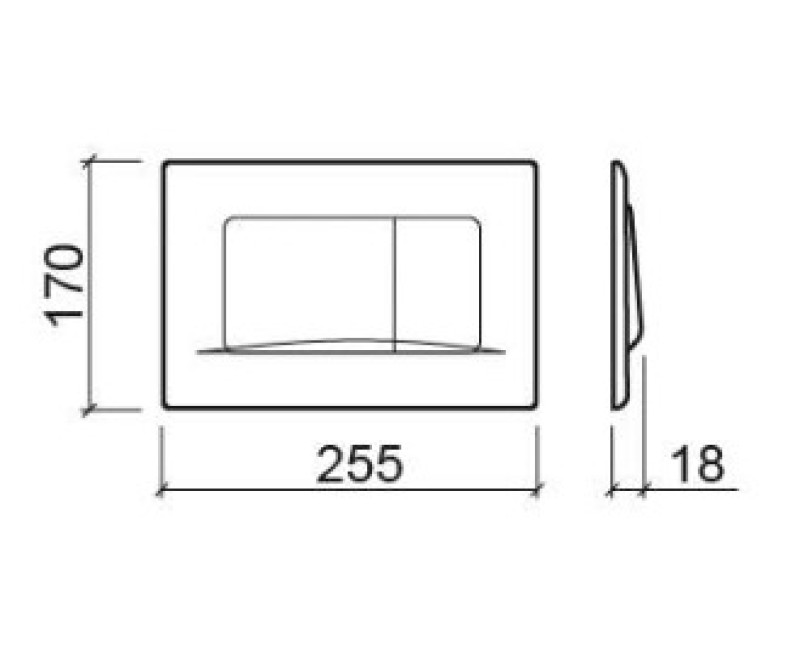 Tualetes poda Komplekts Sanindusa Sanfix rāmis ar Cetus 48 Rimfree Baltu podu ar vāku SoftClose un Hromētu pogu