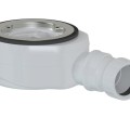 Сифон для душевого поддона Полисан диаметр 90, Ду40, низкий 17672