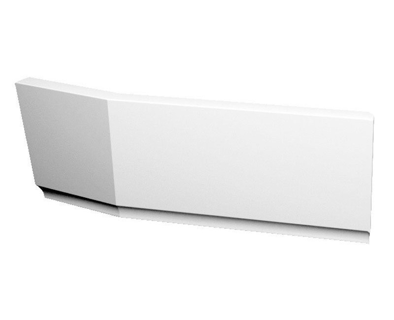 Vannas panelis Polysan Projekta 160 L (Kreisais), balts 20312