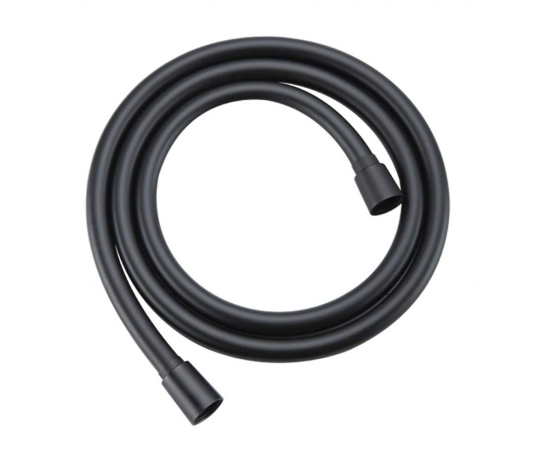 Dušas šļūtene Kielle 150 cm, matēta melna 20501004