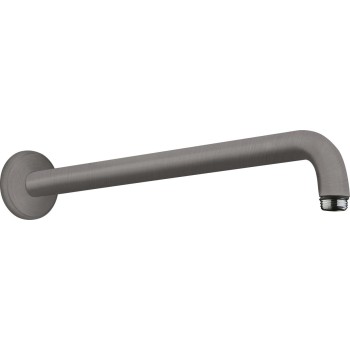 Держатель для душа Hansgrohe Aktiva 39 см, матовый черный хром 27413340