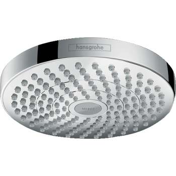 Dušas galva Hansgrohe Croma Select S 180mm, 2 plūsmas, hroms 26522000