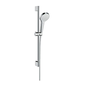 Душевой комплект Hansgrohe Croma Select S, 1jet 0.65 m, белый/хром 26564400