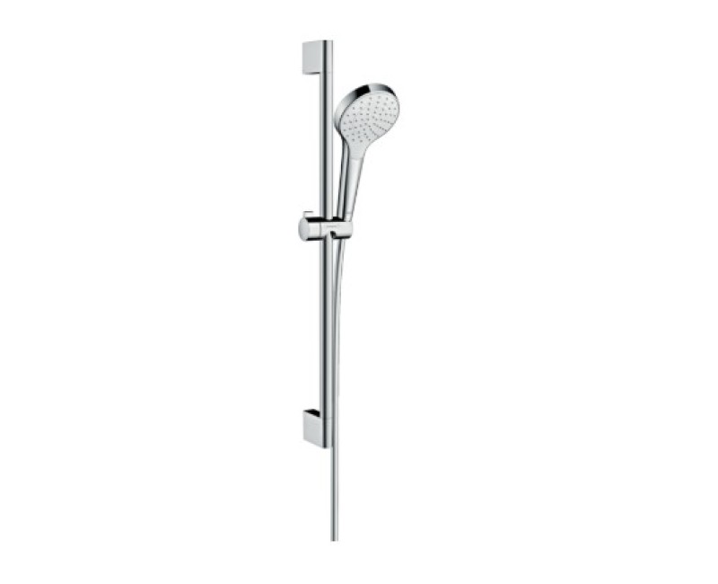 Душевой комплект Hansgrohe Croma Select S, 1jet 0.65 m, белый/хром 26564400