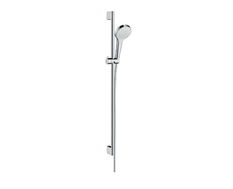 Душевой комплект Hansgrohe Croma Select S, 1jet 0.90 m, белый/хром 26574400