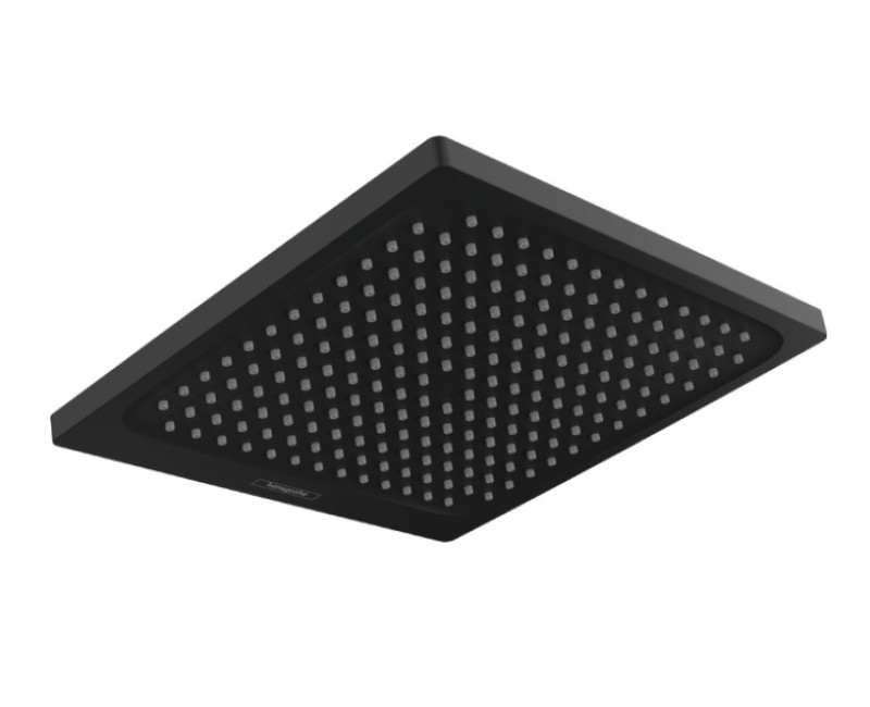 Dušas galva Hansgrohe Crometta E 24 cm, EcoSmart, matēti melna 26727670