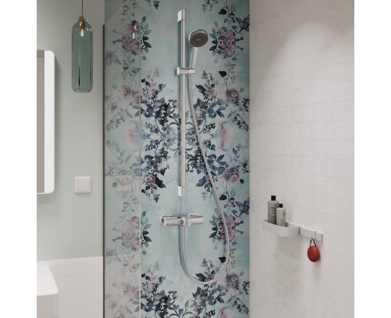 Душевой набор Hansgrohe Activera Select S Ручной душ, штанга и шланг, 2 режима потока, EcoSmart, хром 28046000