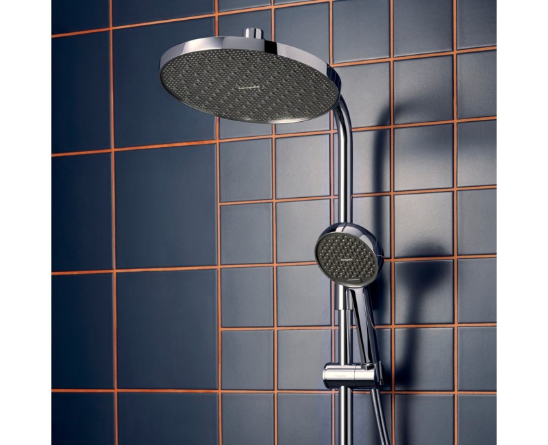 Dušas Sistēma Hansgrohe Activera S D 24 cm, 2 plūsmas veidi, EcoSmart, hroms 28875000