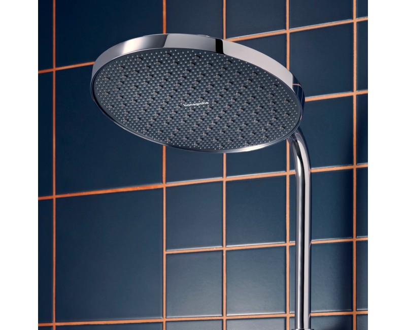 Dušas Sistēma Hansgrohe Activera S D 24 cm, 2 plūsmas veidi, EcoSmart, hroms 28875000