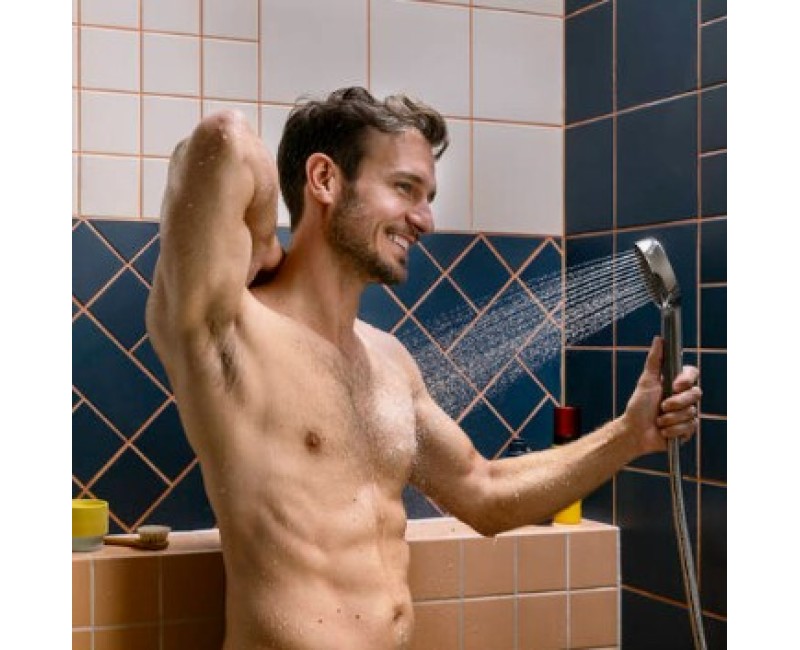 Dušas Sistēma Hansgrohe Activera Select S ar termostatu, 2 plūsmas režīmi, EcoSmart, hroms 28876000