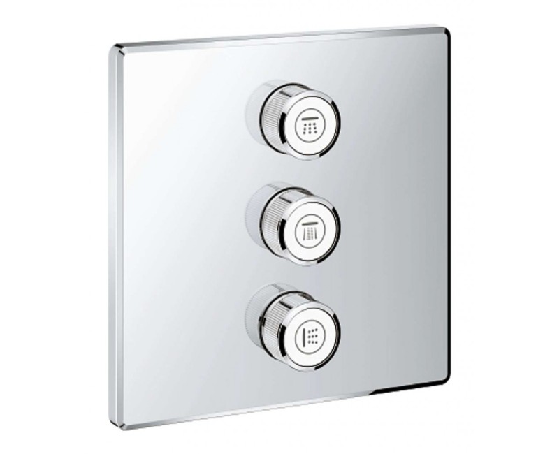 Смеситель для ванны/душа Grohtherm SmartControl Triple Volume Встроенный хром