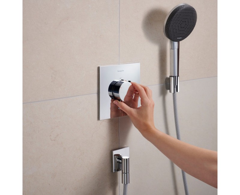 Dušas maisītājs Hansgrohe Ecostat Comfort E ar termostatu iebūvējams, hroms 33710000