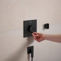 Dušas maisītājs Hansgrohe Ecostat Comfort E ar termostatu iebūvējams, matēti melns 33710670