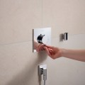 Смеситель для душа Hansgrohe Ecostat Comfort E с термостатом для скрытого монтажа, на 2 устройства, хром 33711000