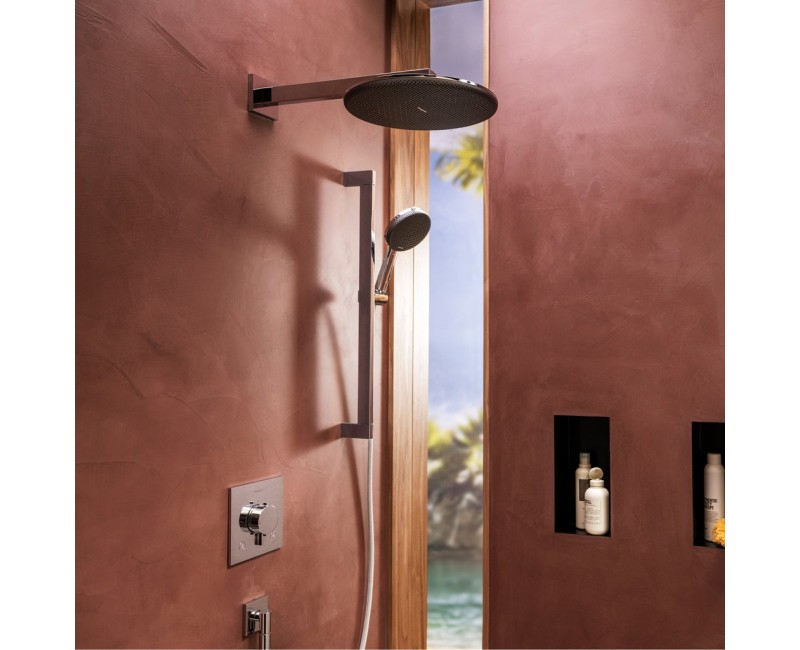 Смеситель для душа Hansgrohe Ecostat Comfort E с термостатом для скрытого монтажа, на 2 устройства, хром 33711000