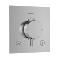 Смеситель для душа Hansgrohe Ecostat Comfort E с термостатом для скрытого монтажа, на 2 устройства, хром 33711000