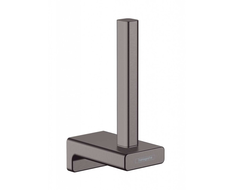 Держатель для туалетной бумаги Hansgrohe AddStoris, матовый чёрный хром 41756340