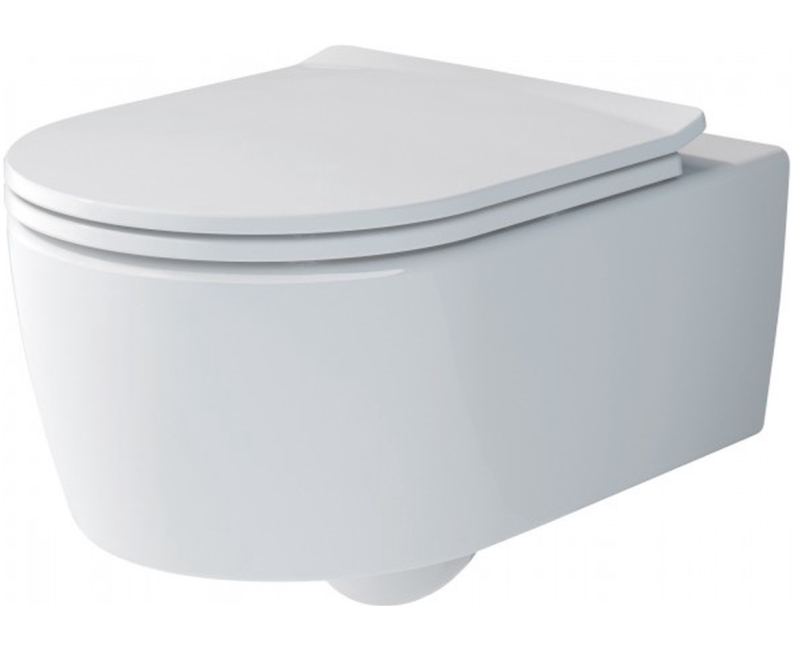 Подвесной унитаз с функцией биде Villeroy & Boch ViClean CeramicPlus Rimfree с крышкой SoftClose