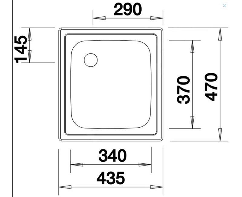 Virtuves Izlietne BLANCO TOP EE 4X4 Natural O.AFNerūsējošais tērauds, Dabīgs pārklājums 501065