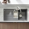 Кухонная мойка BLANCO METRA 6 S SILG PDUR Антрацит M.ZUB M.AF SILGRANIT™, PuraDur™, Антрацит 513053
