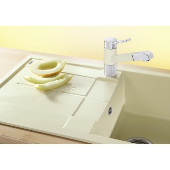 Virtuves izlietne BLANCO METRA 5 S SILG Soft white O.AF SILGRANIT™ 527110
