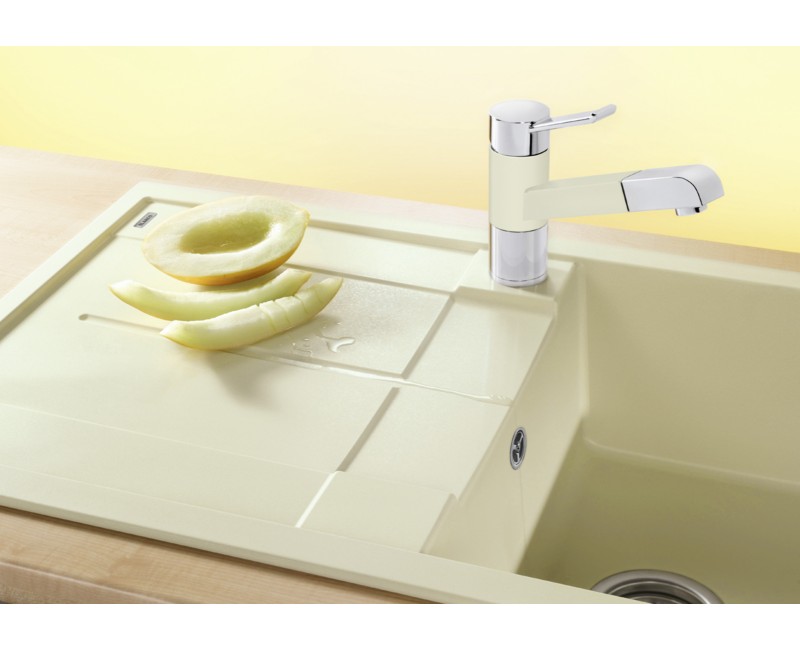 Кухонная мойка BLANCO METRA 5 S SILG Soft white O.AF SILGRANIT™ 527110