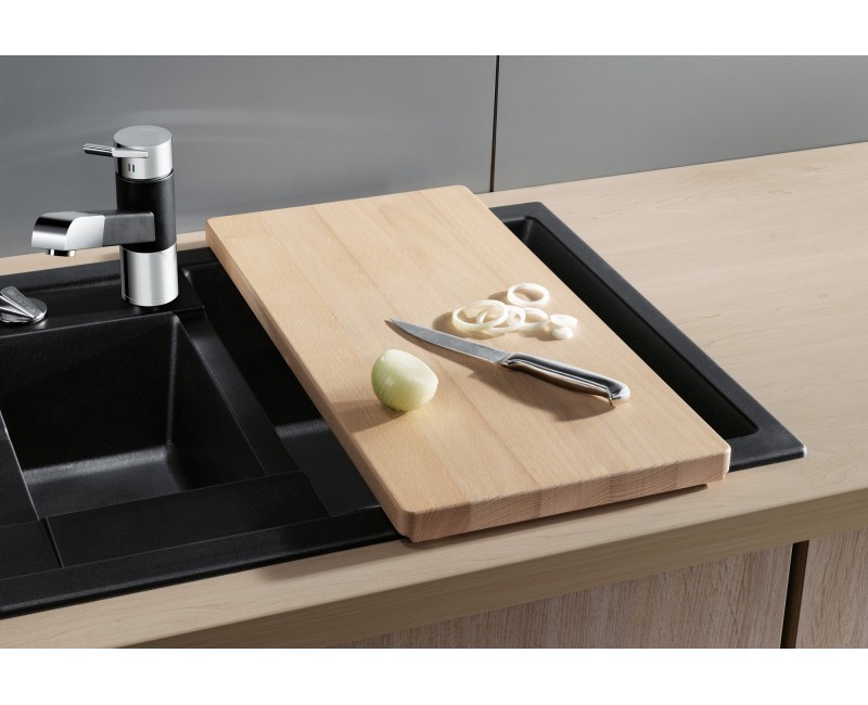 Кухонная мойка BLANCO METRA 6 S компактная SILG PDUR Black M. AF Black, SILGRANIT™ 525925