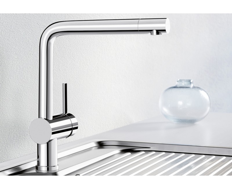 Кухонный смеситель BLANCO LINUS Chrome HD 514019