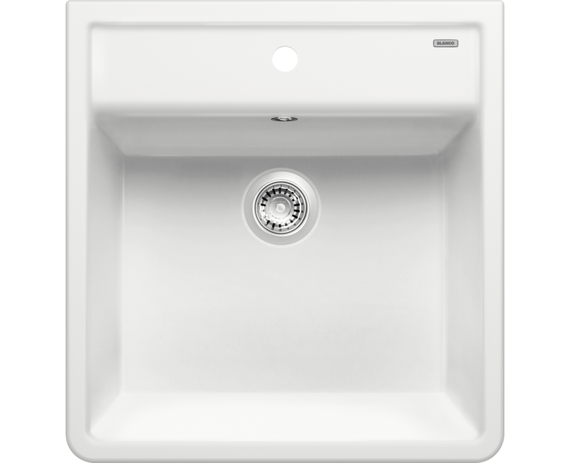 Кухонная мойка BLANCO PANOR 60 Ceramic White глянцевая O.AF Ceramic, Crystal White глянцевая (керамика) 514486