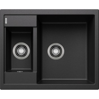 Virtuves Izlietne BLANCO METRA 6 SILG PDUR Anthracite O.ZUB O.AF SILGRANIT™, PuraDur™, Antracīta 516179