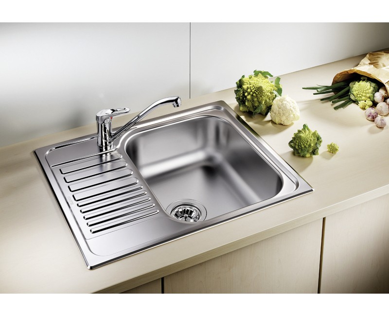 Кухонная Кухонная мойка BLANCO TIPO 45 S Mini 18/10 NATURAL O.AF нержавеющая сталь 516524
