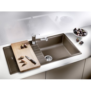 Кухонная мойка BLANCOZIA XL 6 S SILG PDUR Coffee O.AF SILGRANIT™, PuraDur™, Coffee 517577