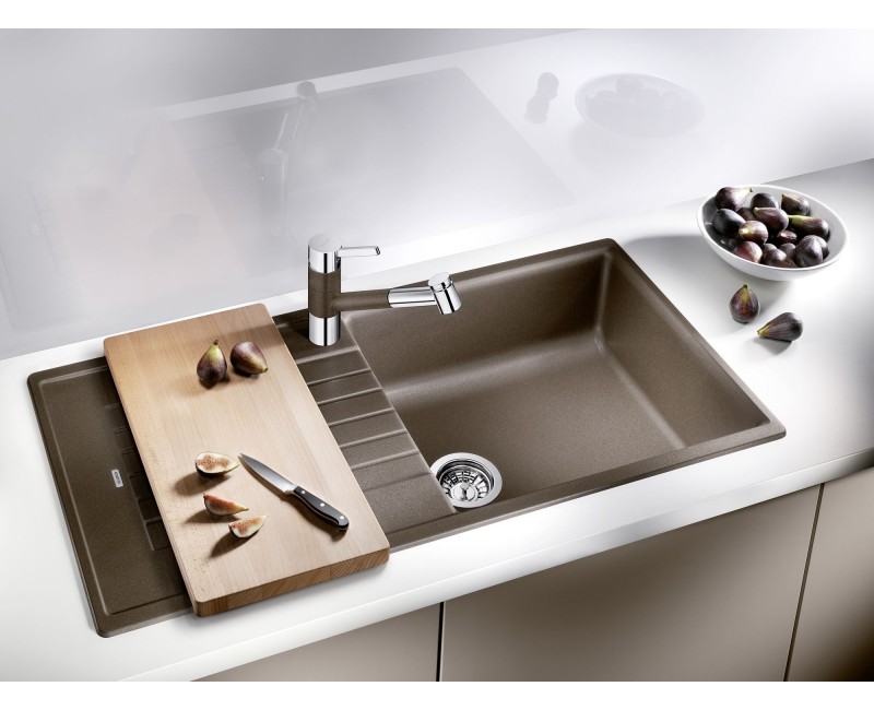 Кухонная мойка BLANCOZIA XL 6 S SILG PDUR Coffee O.AF SILGRANIT™, PuraDur™, Coffee 517577