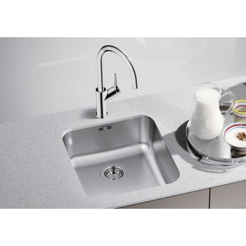 Virtuves izlietne BLANCO SUPRA 500-U BRUSHED O.AF Nerūsējošā tērauda 518205