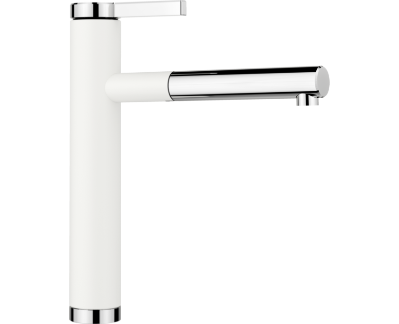 Virtuves maisītājs BLANCO LINEE-S Balts / Hromēts HD  518441